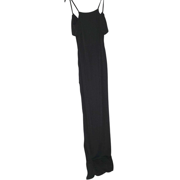 Boohoo
Women's black Maxi dress with split
Size 6
Short sleeves with spaghetti - Picture 3 of 3